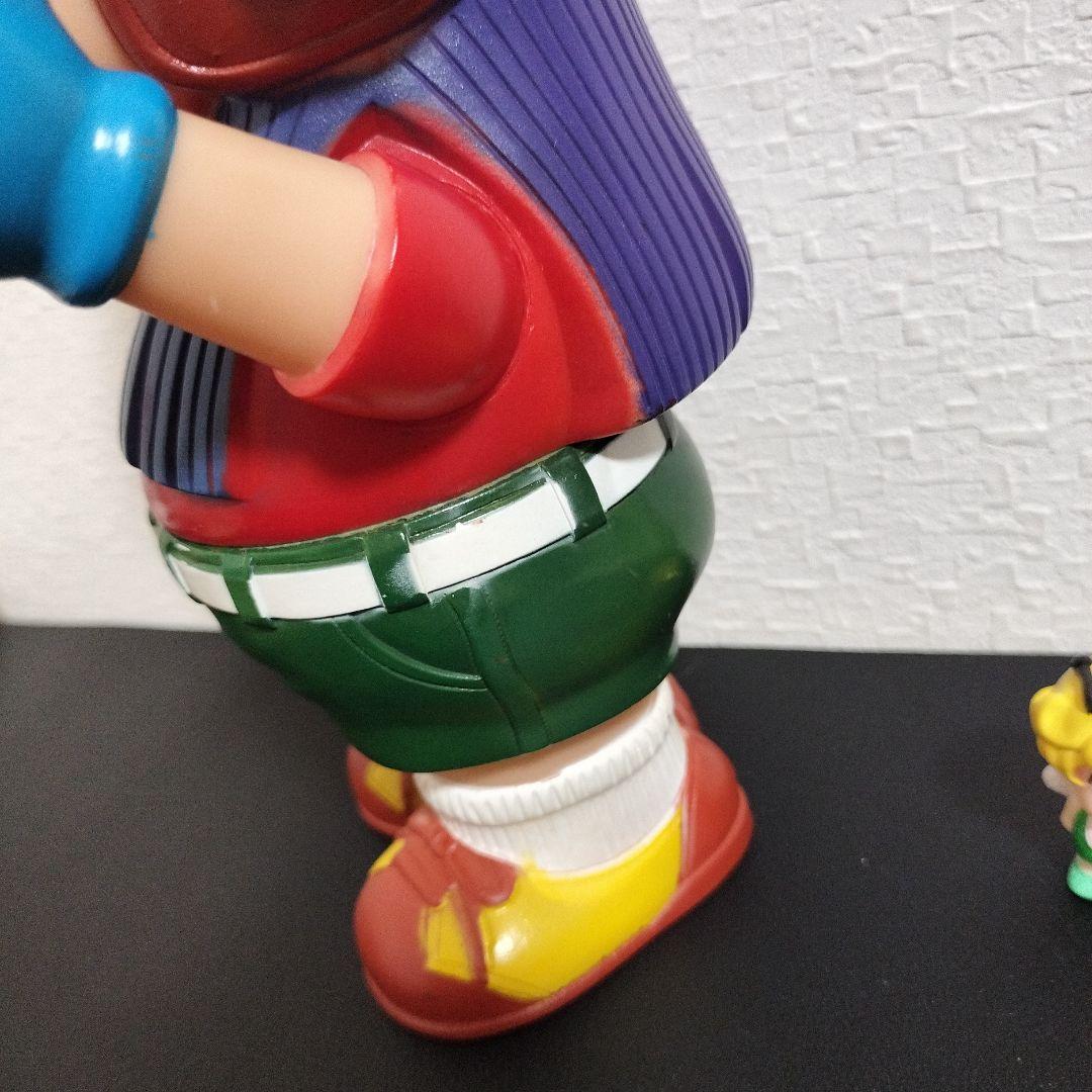 当時物！希少！Dr.スランプアラレちゃん　ソフビ貯金箱＆ガッチャン指人形