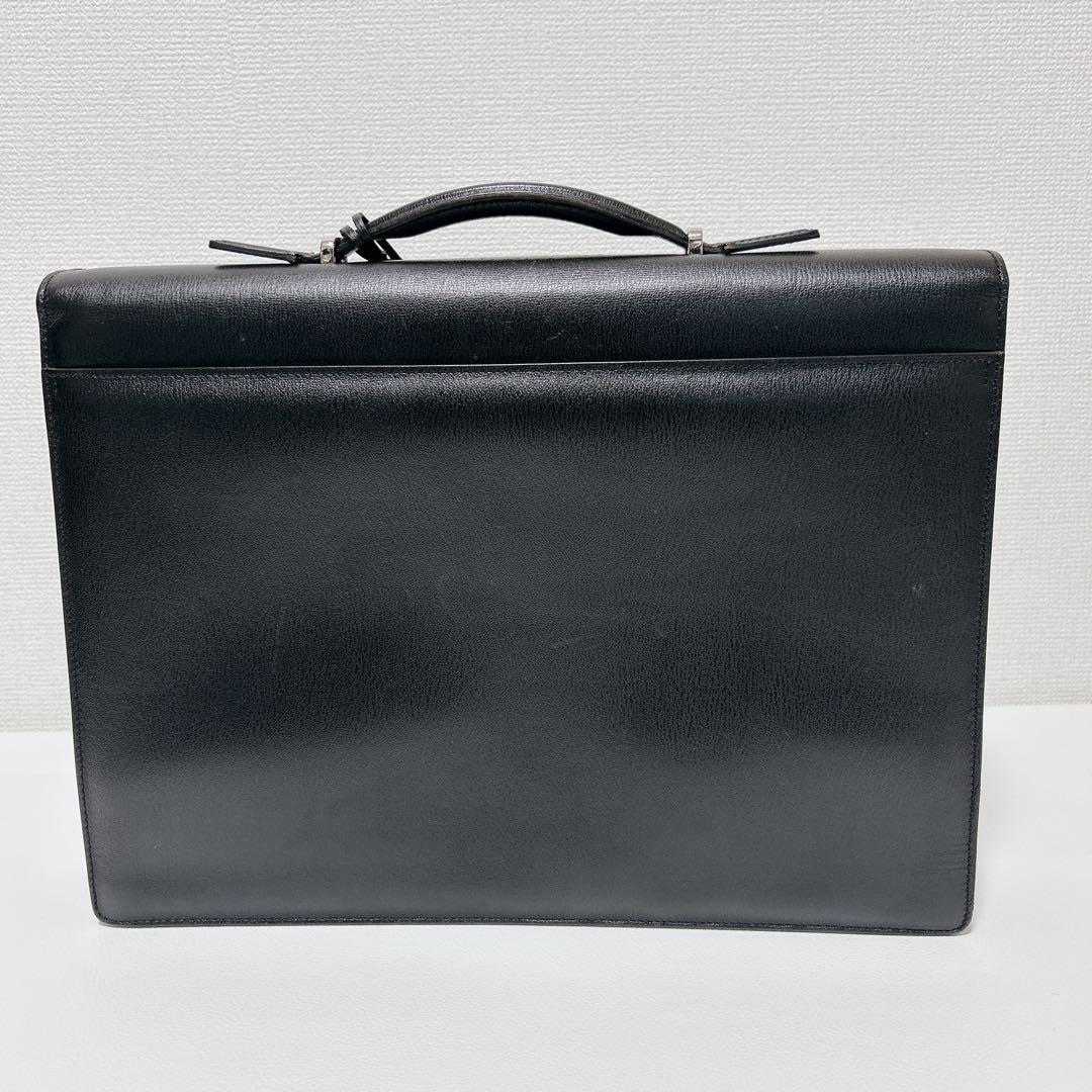 【美品】Ermenegildo Zegna レザー　ブリーフケース　ダレスバッグ