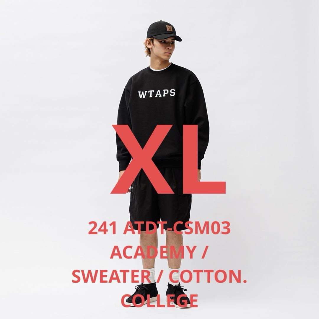 ⭐*︎様 WTAPS ACADEMY SWEATER COTTON COLLEG