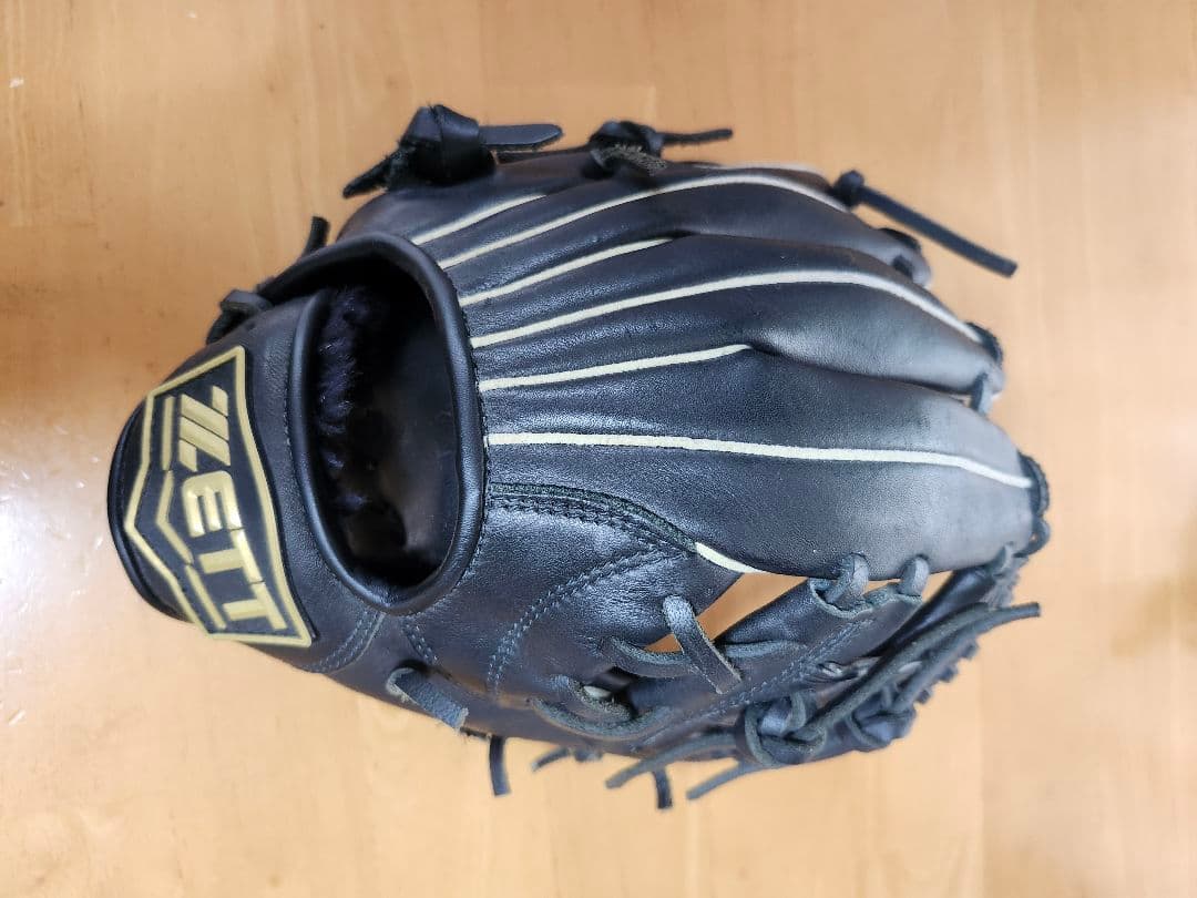 ZETT グラウンドヒーロー 右投げ用 黒