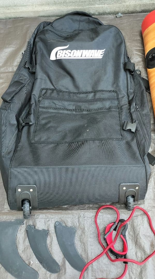 BISONWAVE　BW SUP294ワイド　ウッドレッド