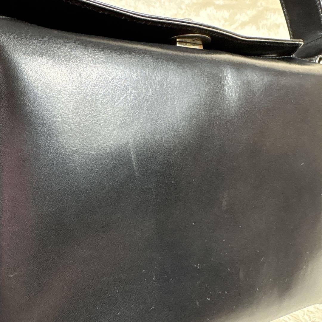 GUCCI グッチ ハンドバッグ フォーマルバック ターンロック レザー