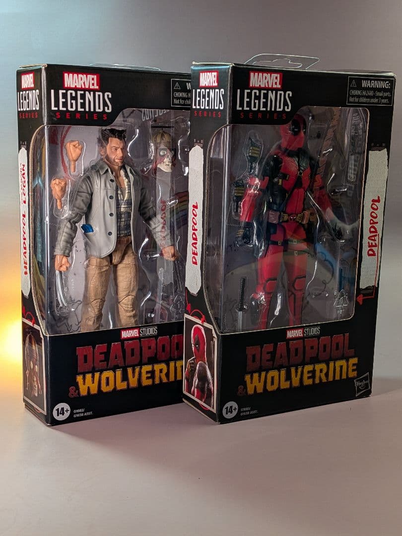MarvelLegendsデッドプール & ウルヴァリン 2体セット未使用の新品