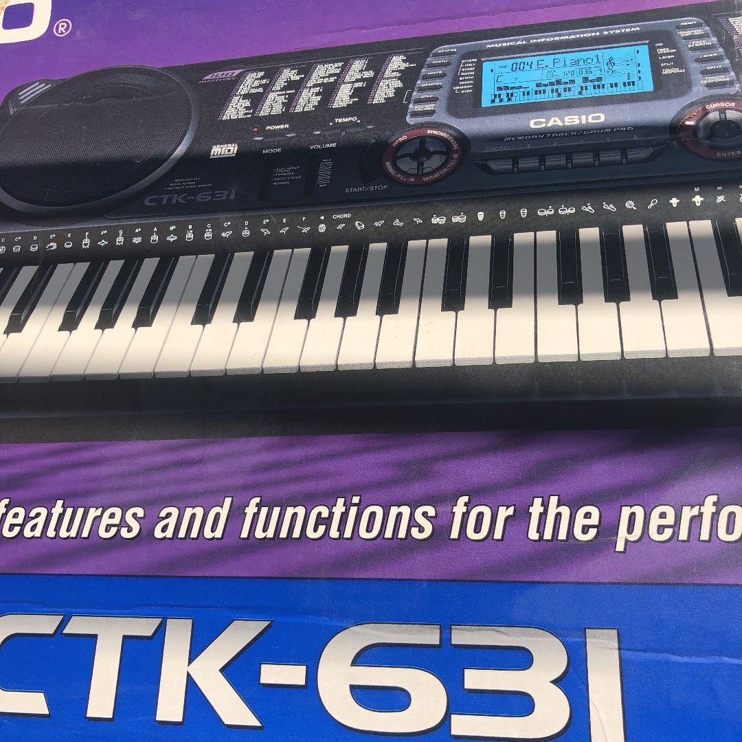 CASIOキーボードCTK-631