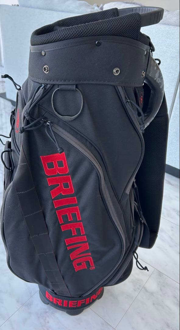 BRIEFING ブラックゴルフバッグ　CR-5 #04