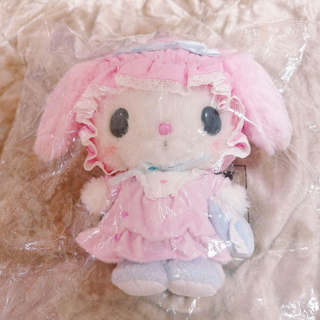海外限定 サンリオ マイメロ マイメロディ ぬいぐるみ おやすみタイムシリーズ