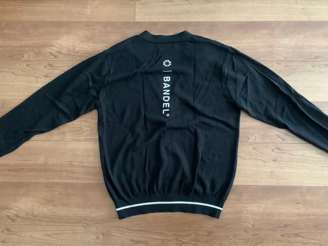 BANDEL ブラック ニットカーディガン　　IV（Lサイズ）　バンデル