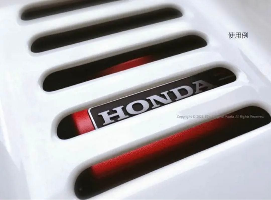 3倍赤いエンジンカバー【pontamirin出品】