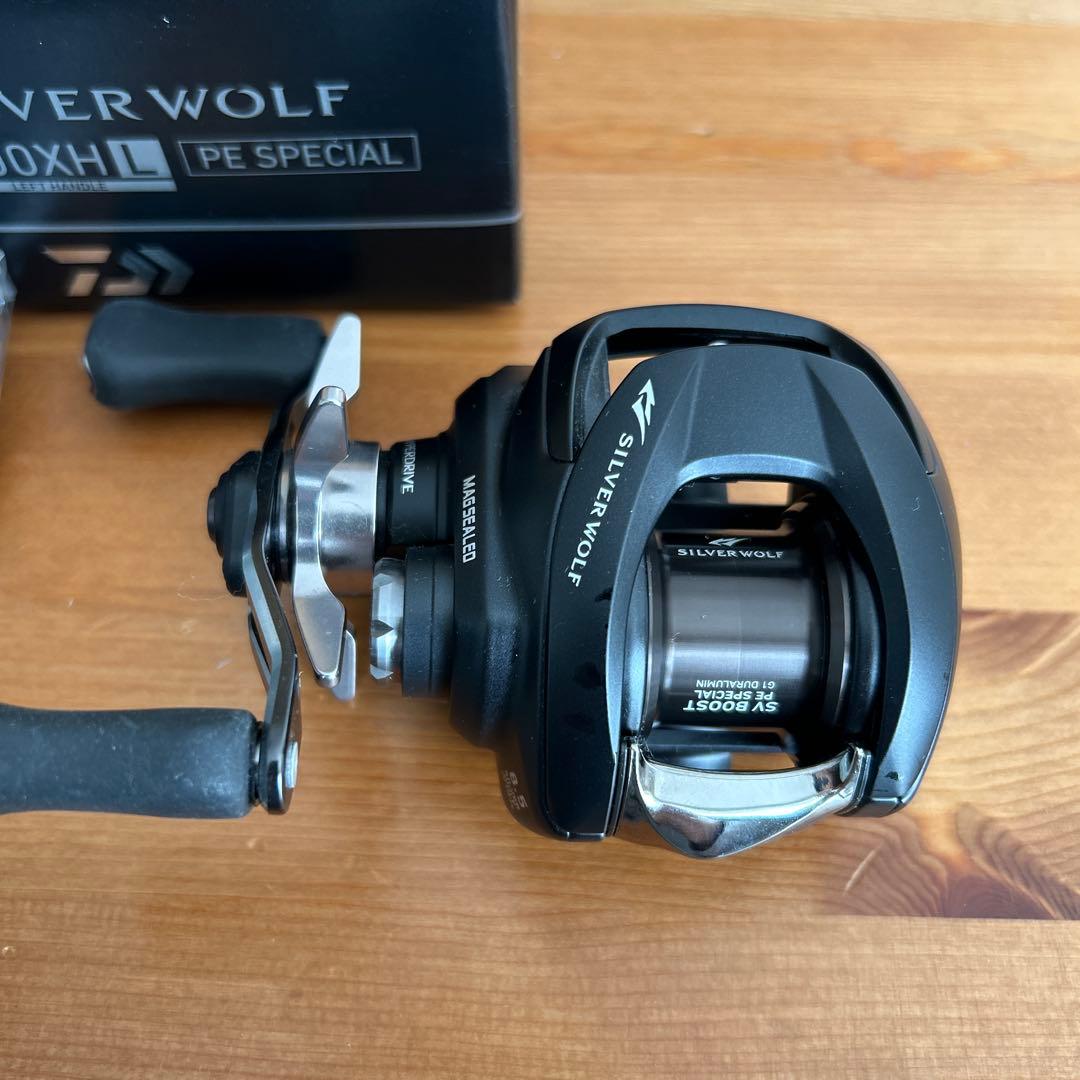 リール SILVER WOLF SVTW 1000XHL PE SPECIAL
