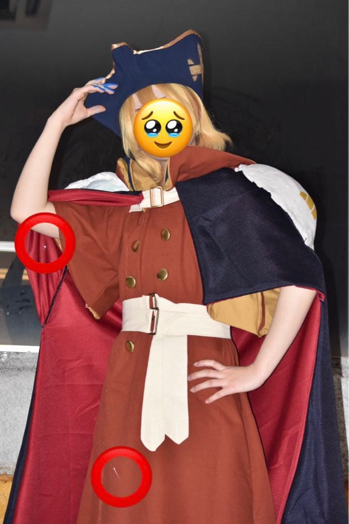 七海龍水　コスプレ　手作り　マント付き