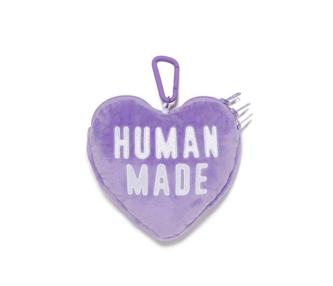 【韓国限定】HUMAN MADE ハート型 パスケース ポーチ