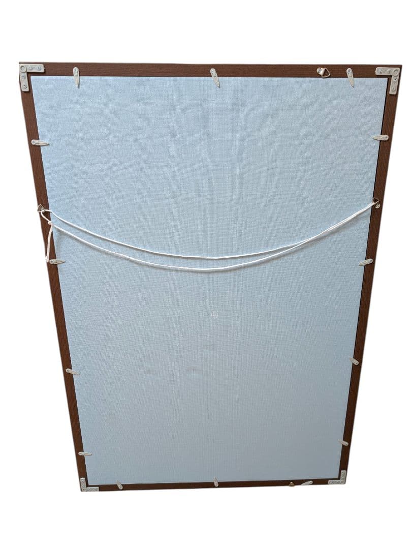 完成品　ブルーアイズホワイトドラゴン パズル　1000ピース　フレーム付き