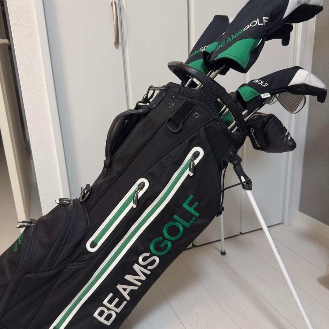 ビームスゴルフ×テーラーメイド　14本フルセット　フレックスS