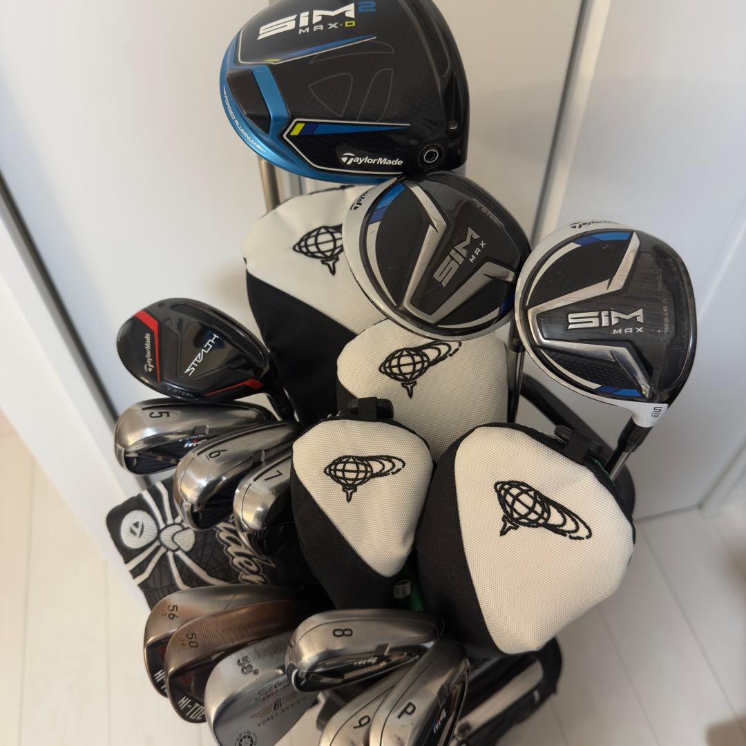 ビームスゴルフ×テーラーメイド　14本フルセット　フレックスS