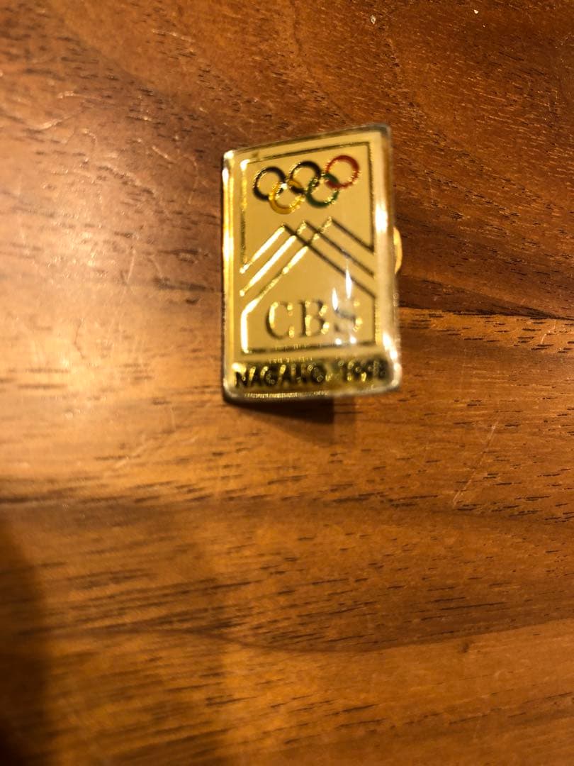 CBS 1998年 長野オリンピックピンバッジ