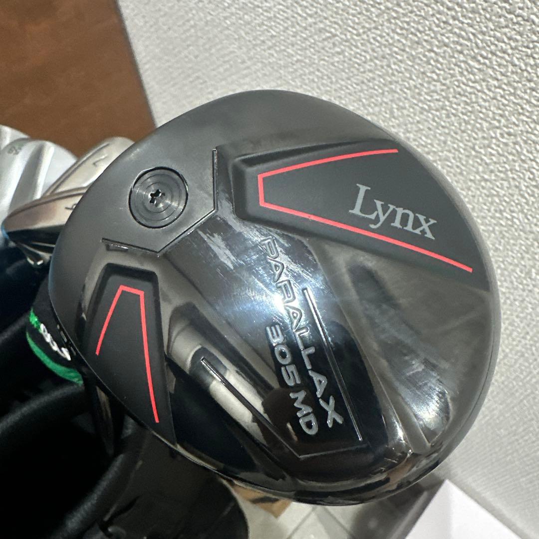 左利き Lynx PARALLAX305 ミニドライバー カーボン　美品中古品