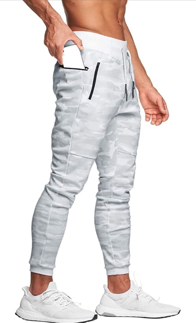 ASRV Jogger ホワイトカモフラージュ スウェットパンツ