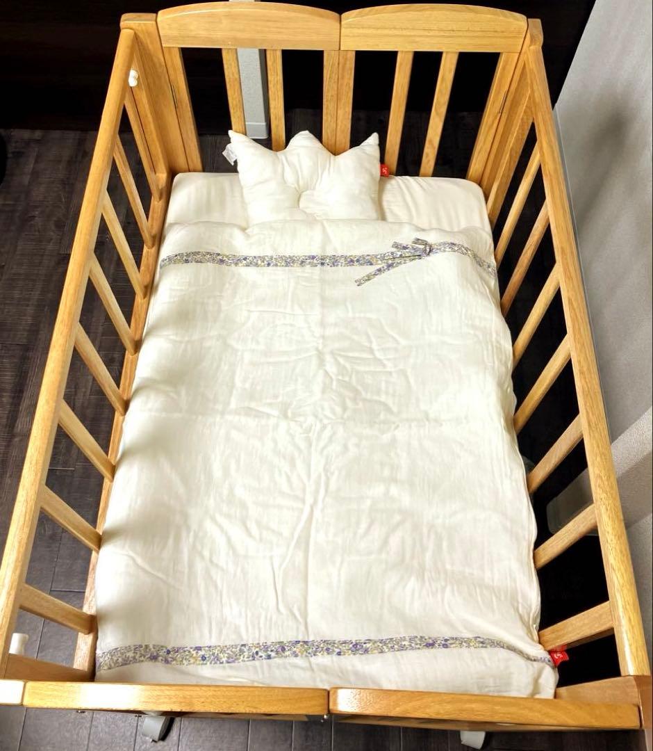 KATOJI 木製ミニベビーベッド