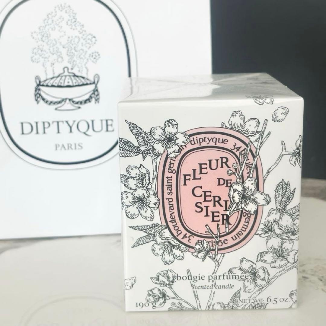 diptyque FLEUR DE CERISIER アロマキャンドル 190g