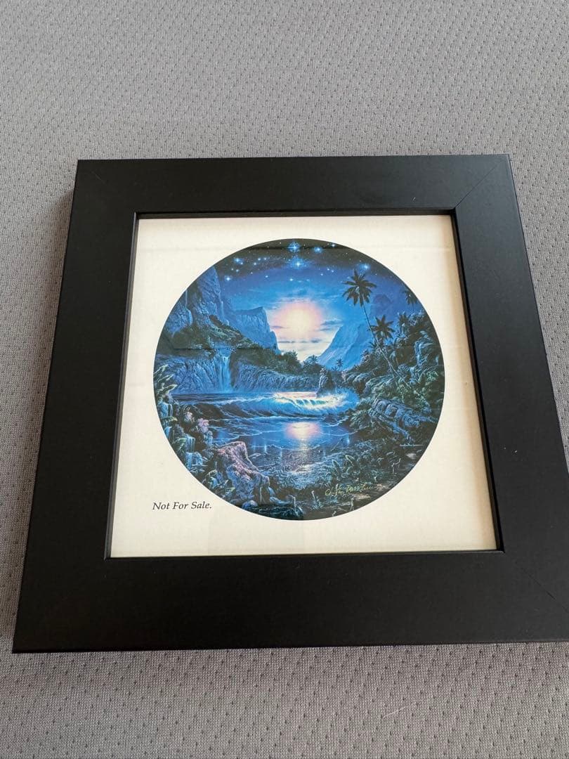 【美品】額付きラッセン　版画　トランキュイルモーメント