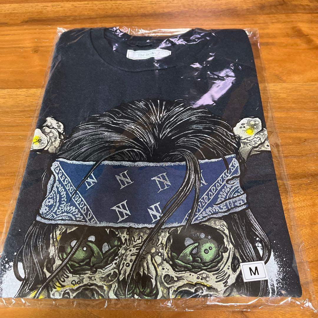 THE BONEZ bandana skull Tシャツ M