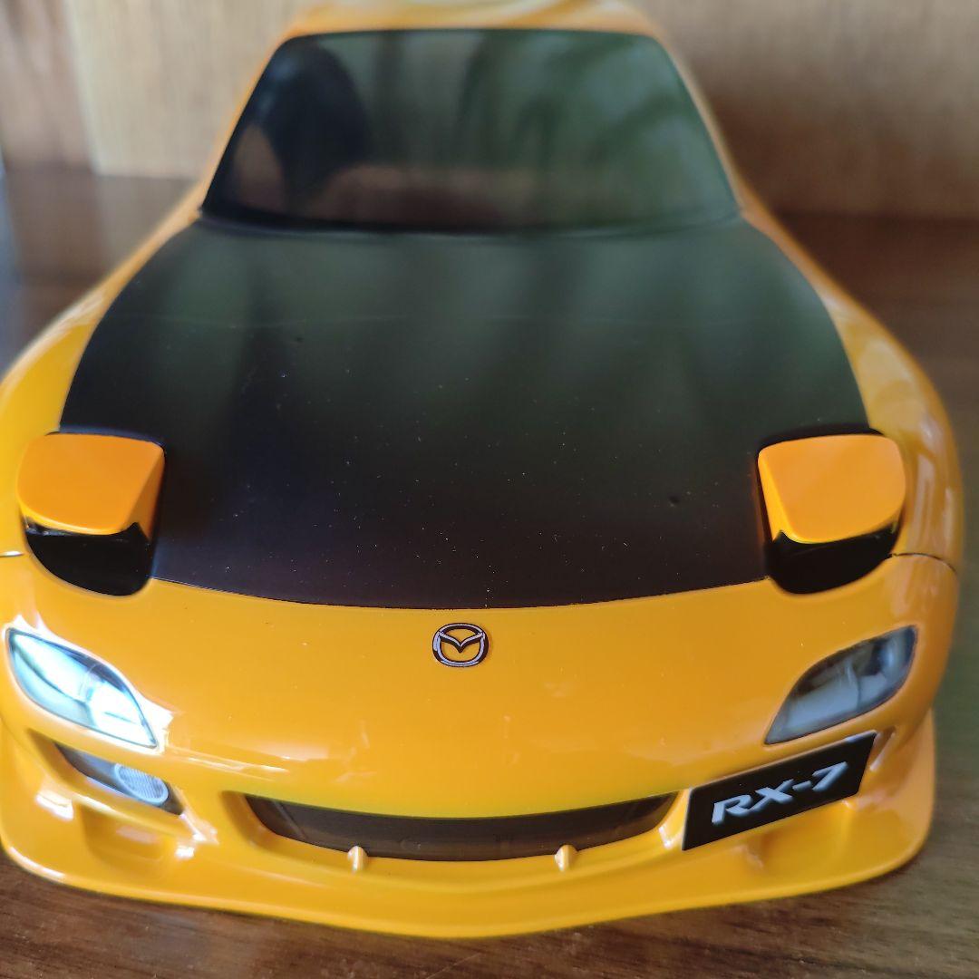 タミヤ　RX-7 ボディ　キャメルイエロー