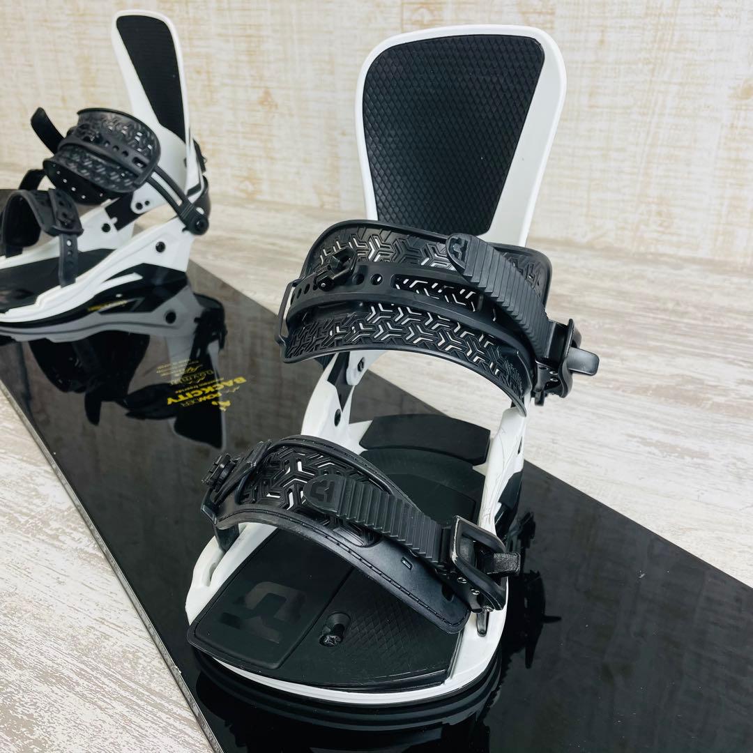 NOVEMBERバックシティー158 &ユニオン　アトラスM スノーボードセット