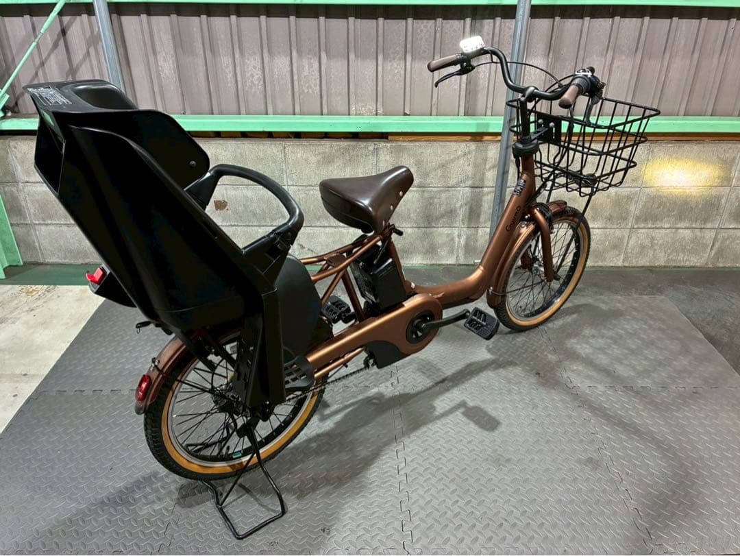 №8625電動自転車　パナソニック ギュット 20インチ✨美品✨希少カラー！