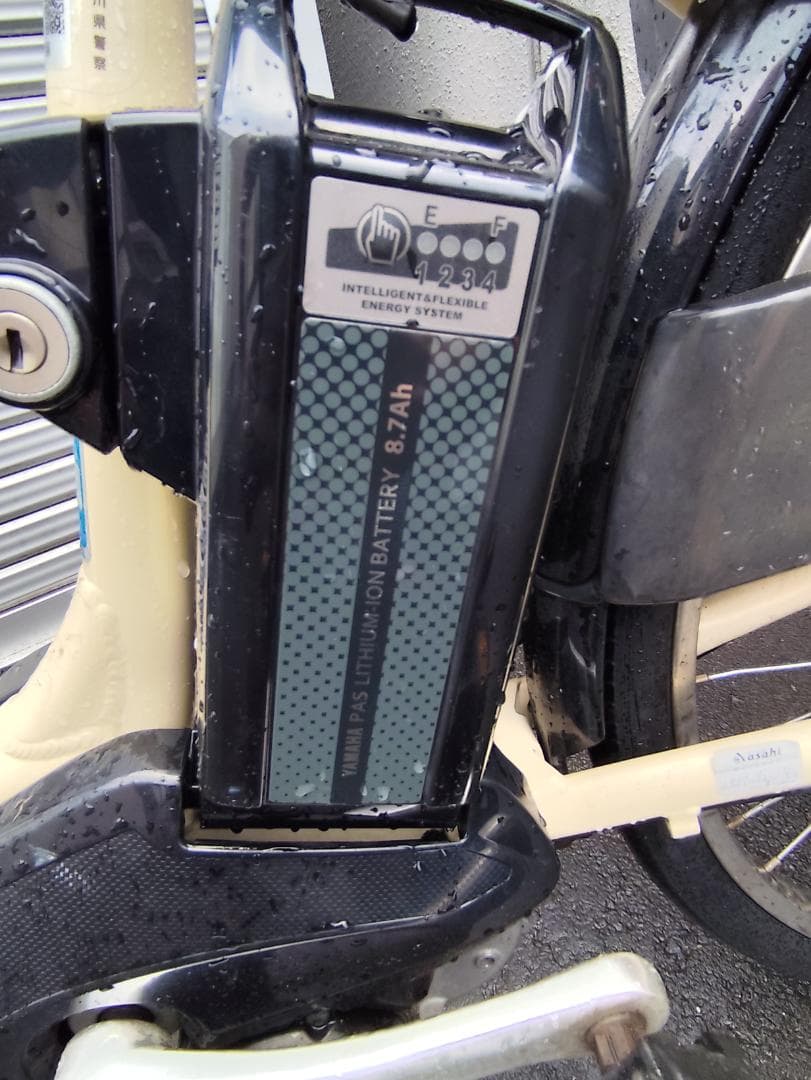 ヤマハ　パス　ナチュラ　26インチ　アシスト自転車 チャイルドシート付