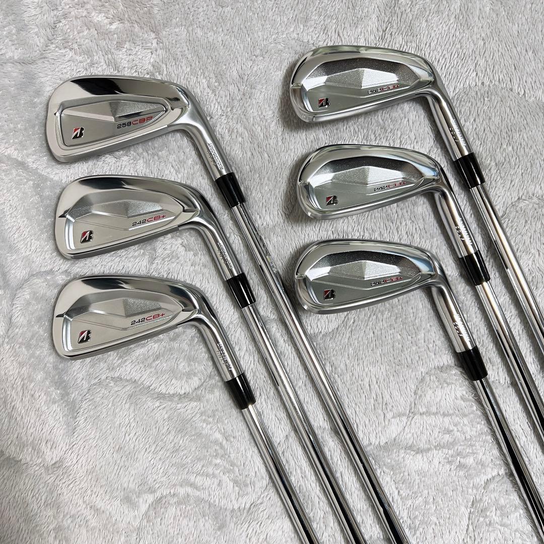 【極美品】ブリヂストン 242CB+ 258CBP コンボ 5〜P 6本