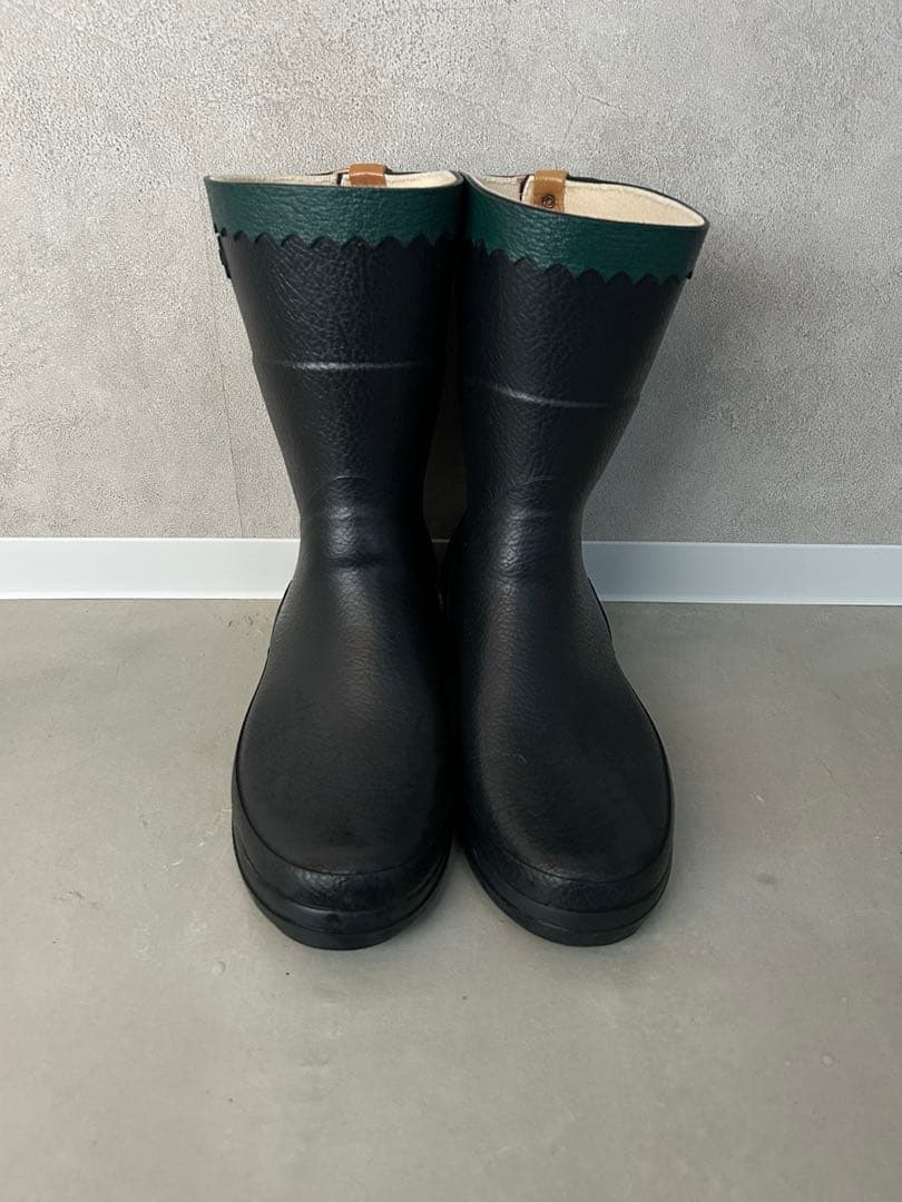 専用＊AIGLE ショートレインブーツ　37サイズ　中敷付き　フェスにも