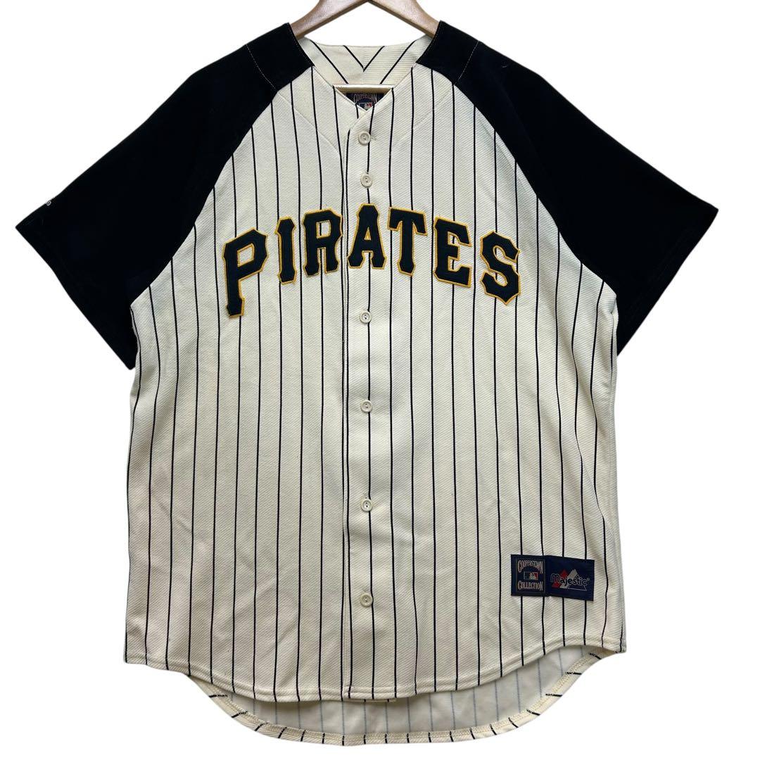 majestic COOPERSTOWN COLLECTION パイレーツ L