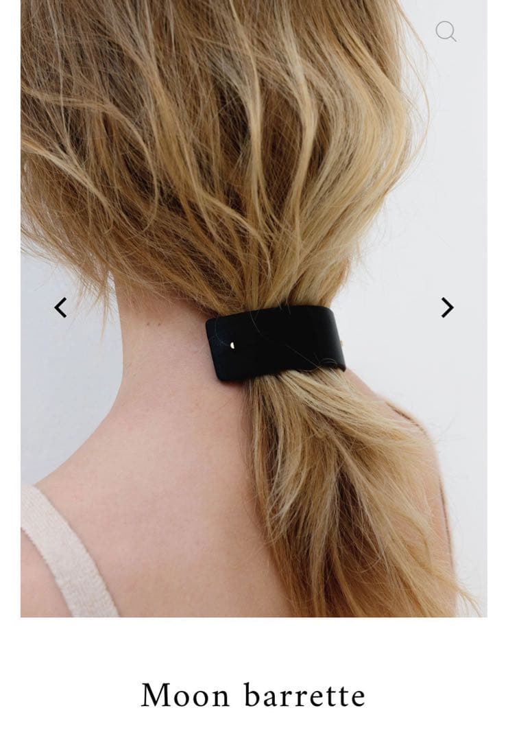 Marno Moon barrette マーノムーンバレッタ　丸林広奈