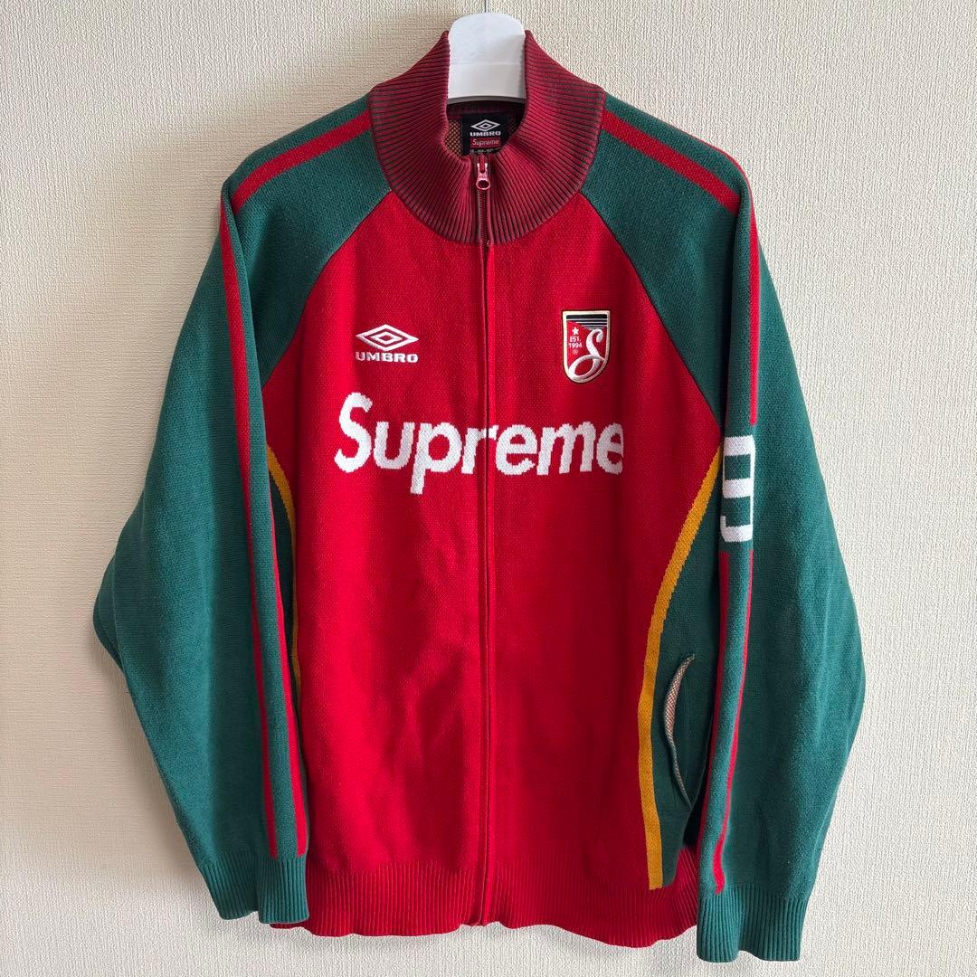 Supreme Umbro Zip Up Sweater Red セーター