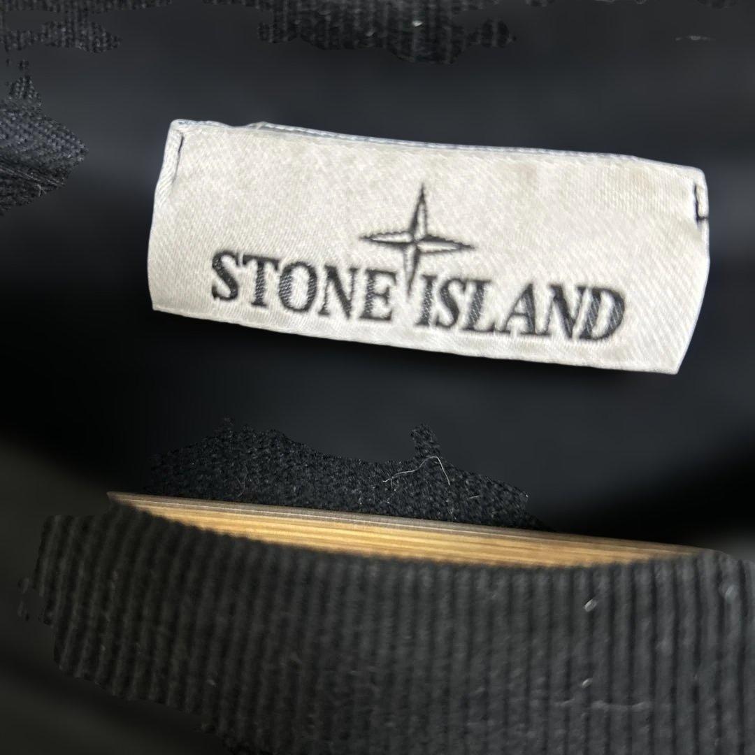 STONE  ブラック トレーナー　フリース