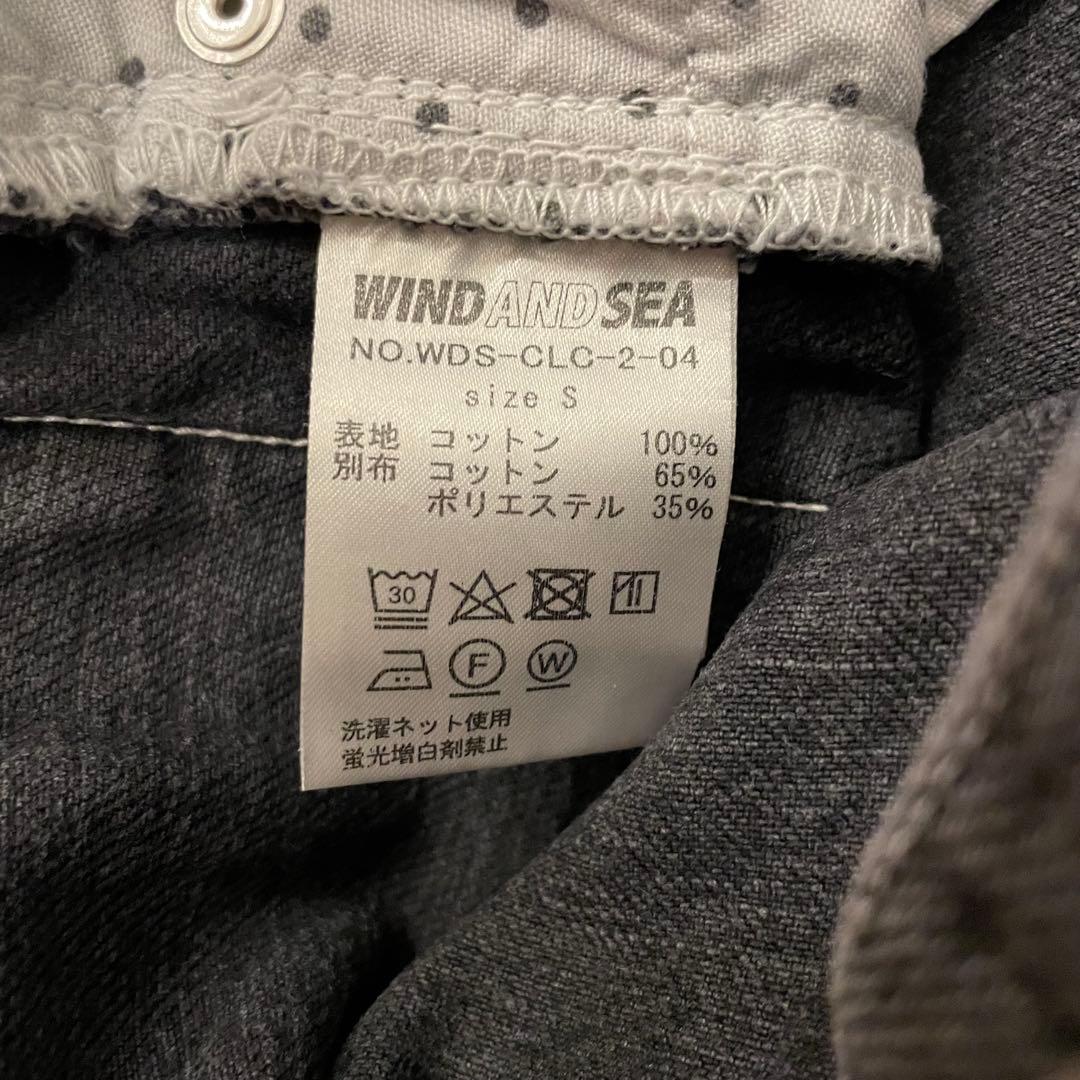 WIND AND SEA LOOSE DENIM PANTS デニムパンツ