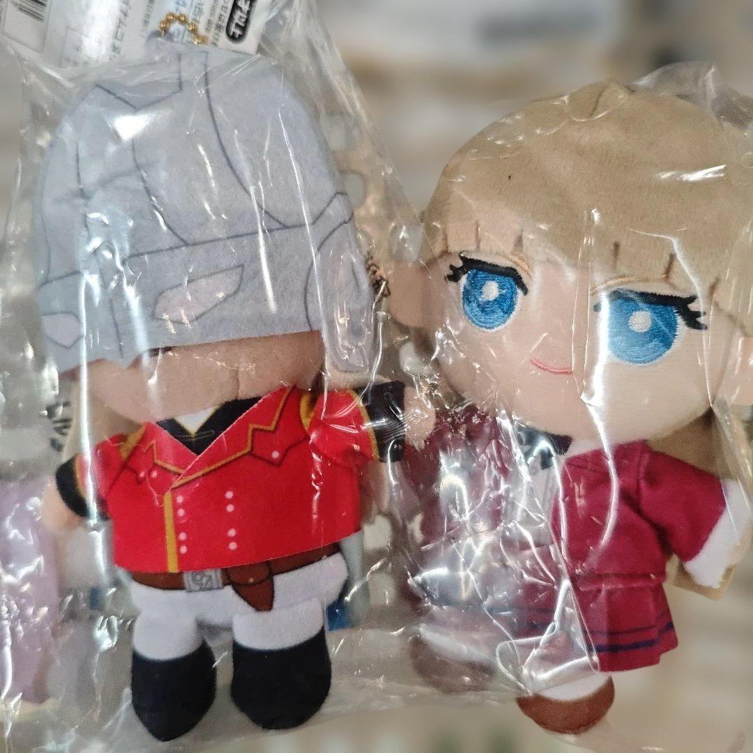 Chibiぬいおすわりマスコット リリーナ　ドーリアン 3點セット