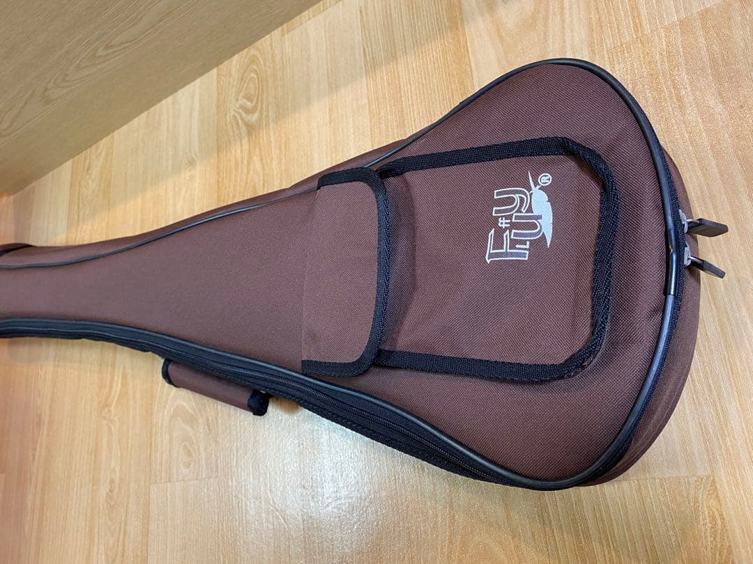 【FLuffy】 トラベルギター ストラップ ケース付