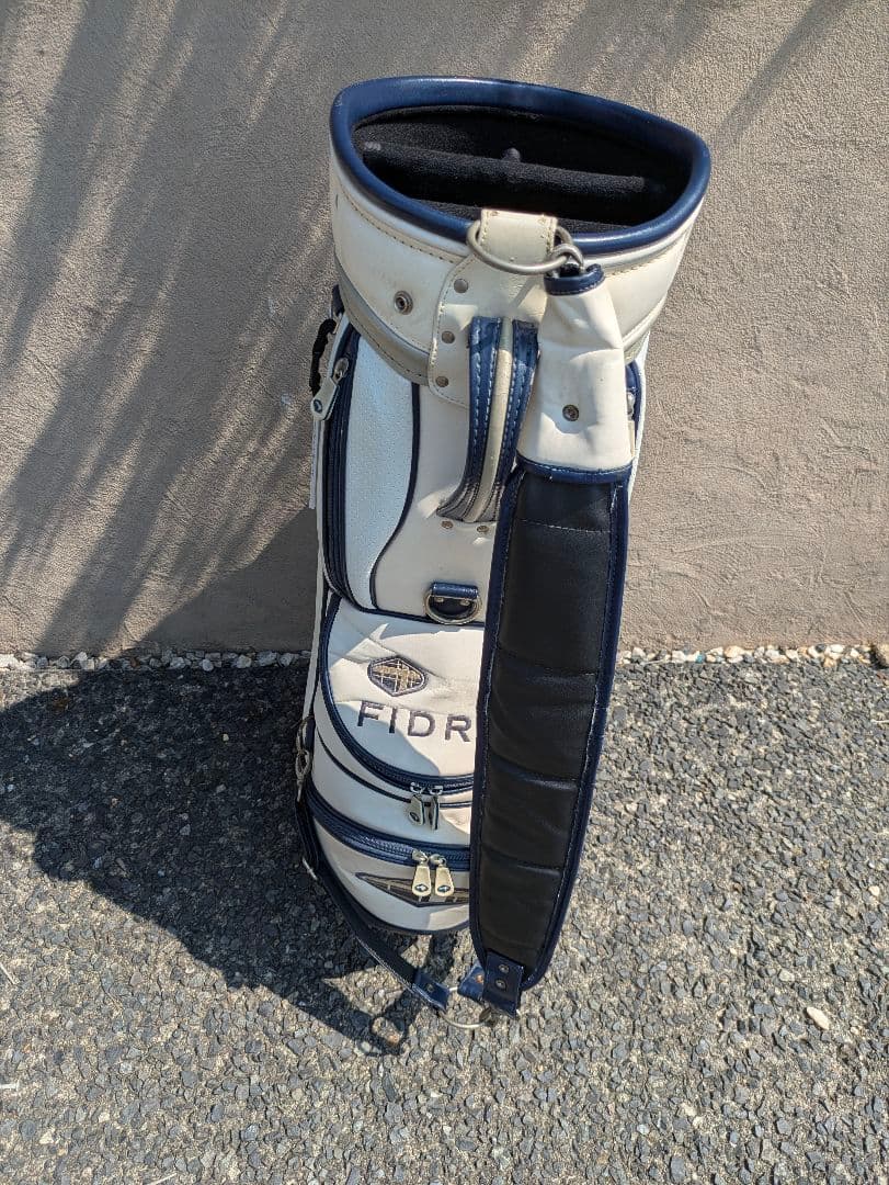 フィドラ大型キャディバッグ中古メンズFIDRAゴルフクラブバッグオシャレ