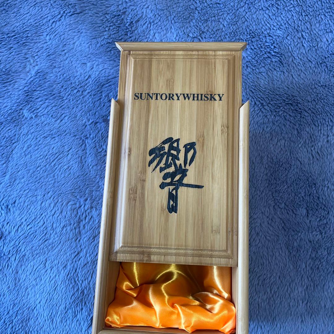 響ウイスキー 木箱 竹製ウイスキーケース