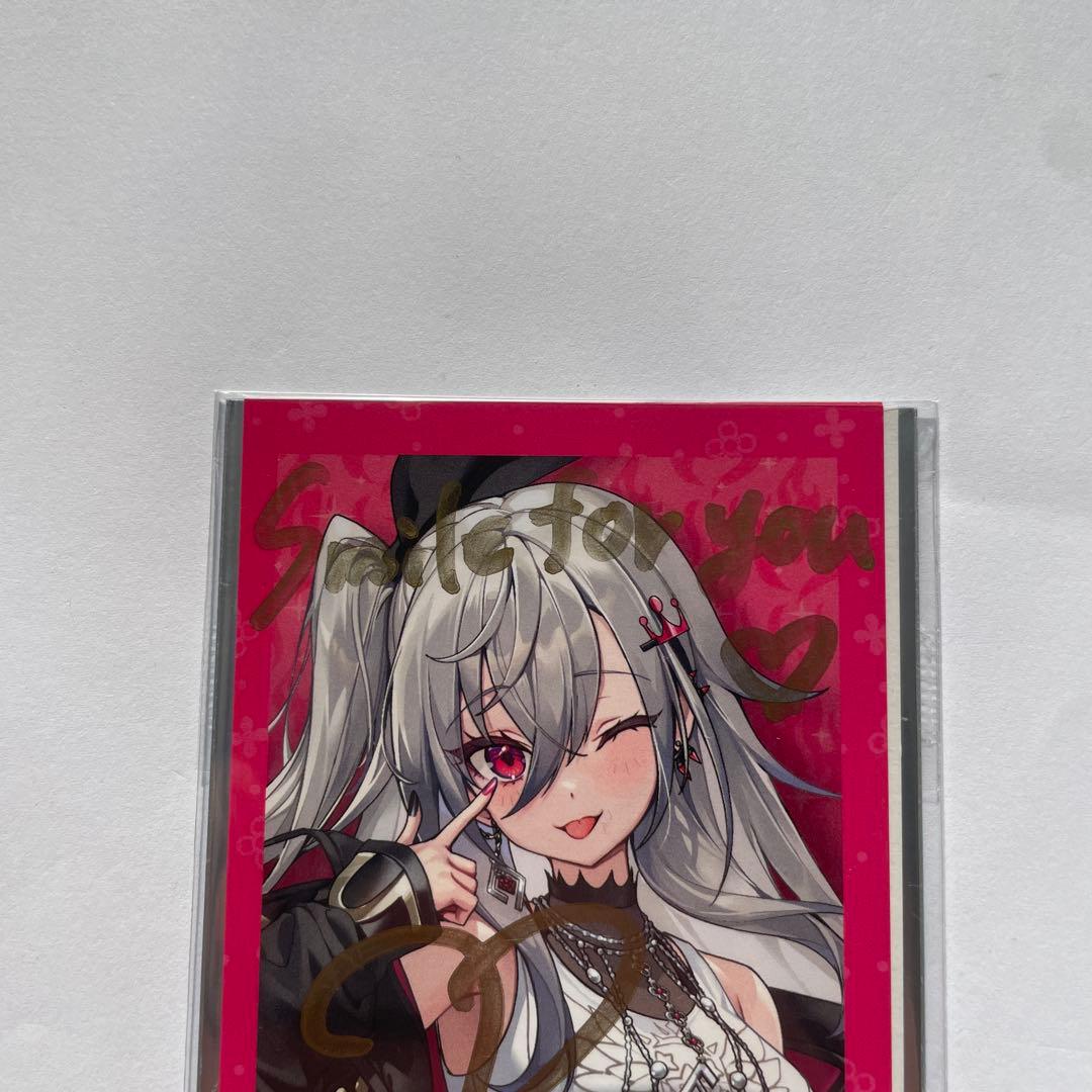 ホロライブ チェキ 誕生日記念 ブロマイド 響咲リオナ カード