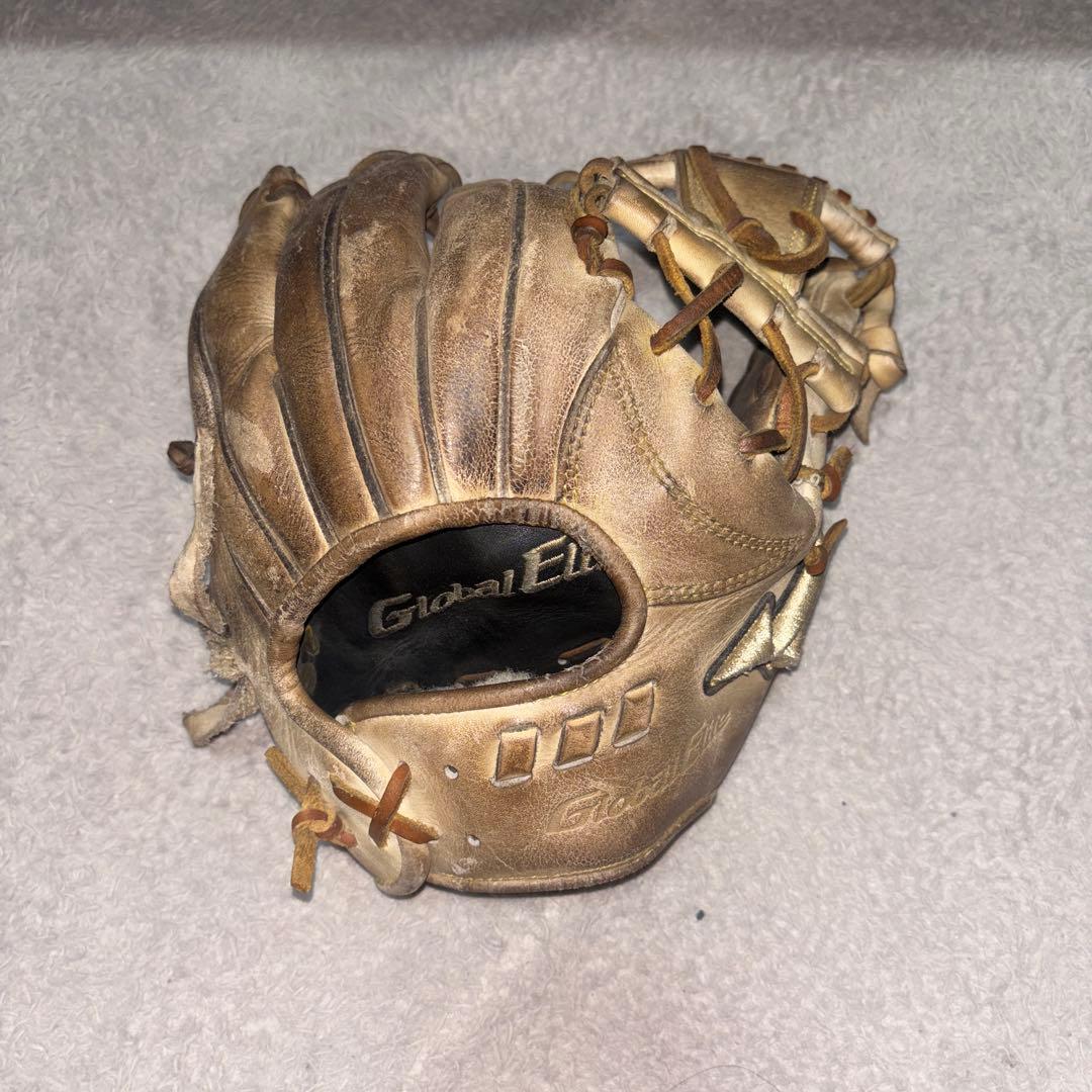 Global Elite G-1200 硬式グローブ ベージュ