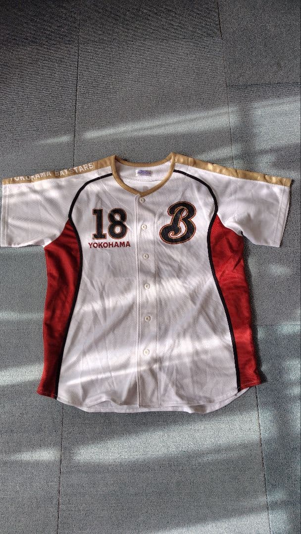 横浜ベイスターズ　2007年、2008年交流戦レプリカユニフォーム　三浦大輔