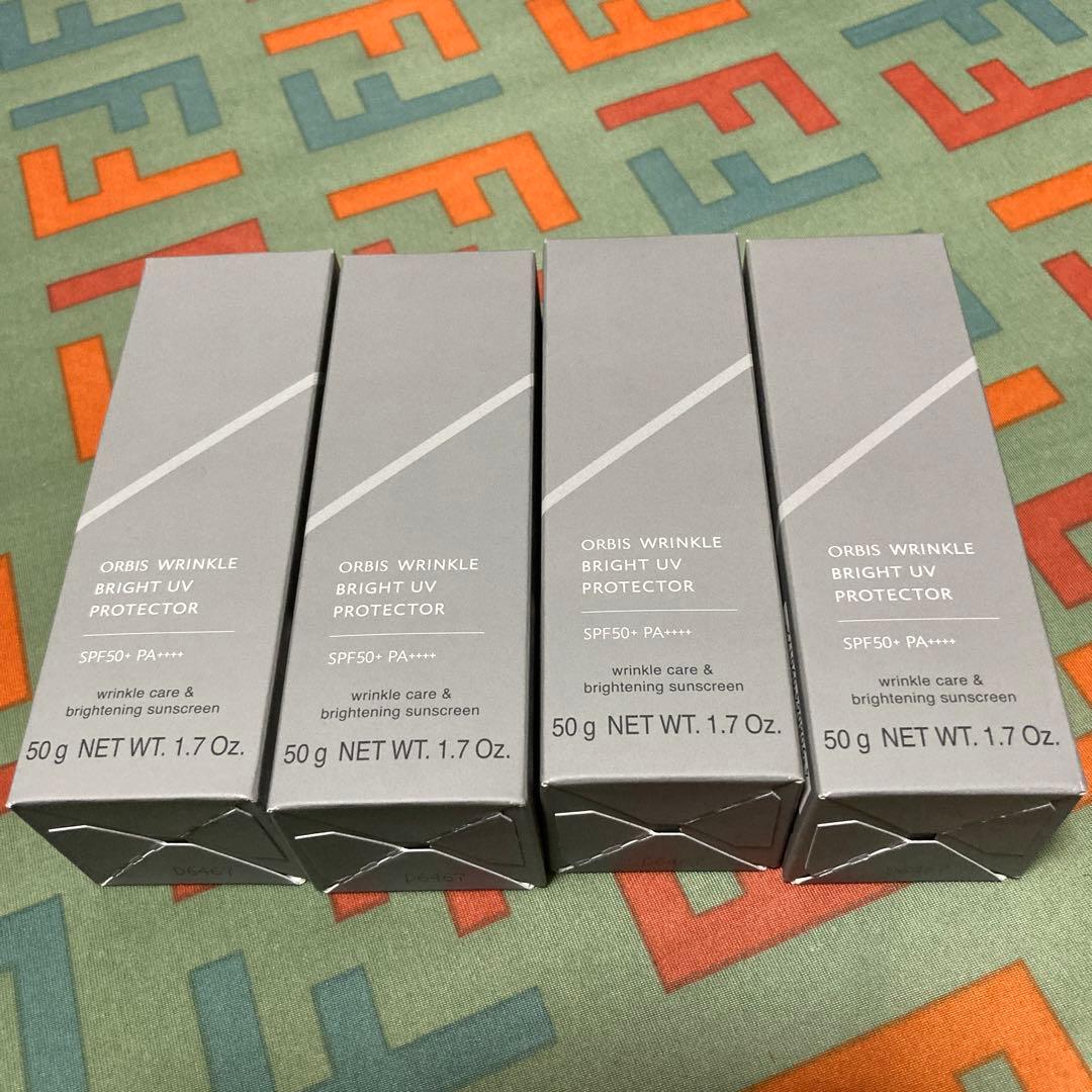 新品未開封ポーラオルビス　リンクルブライトuvプロテクター　50g 4本