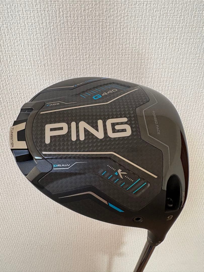 PING G440 K 9度 ツアー BLACK 65S ドライバー