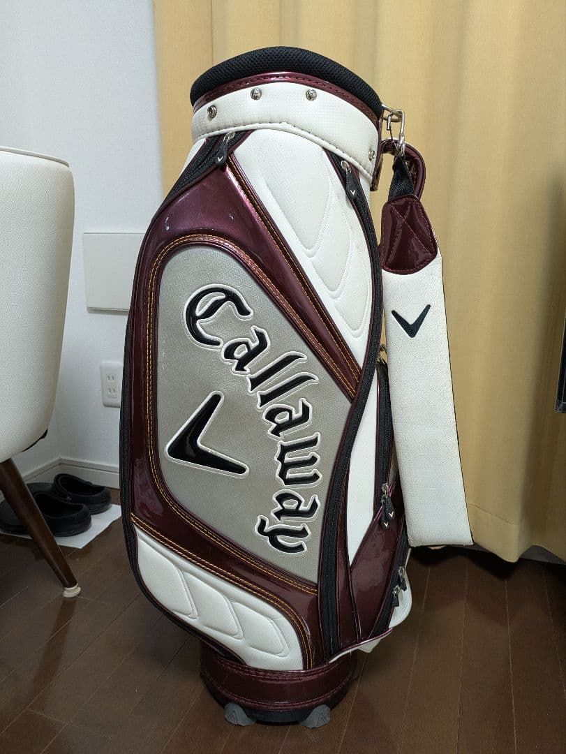 Callaway キャディバッグ ホワイト/パープル