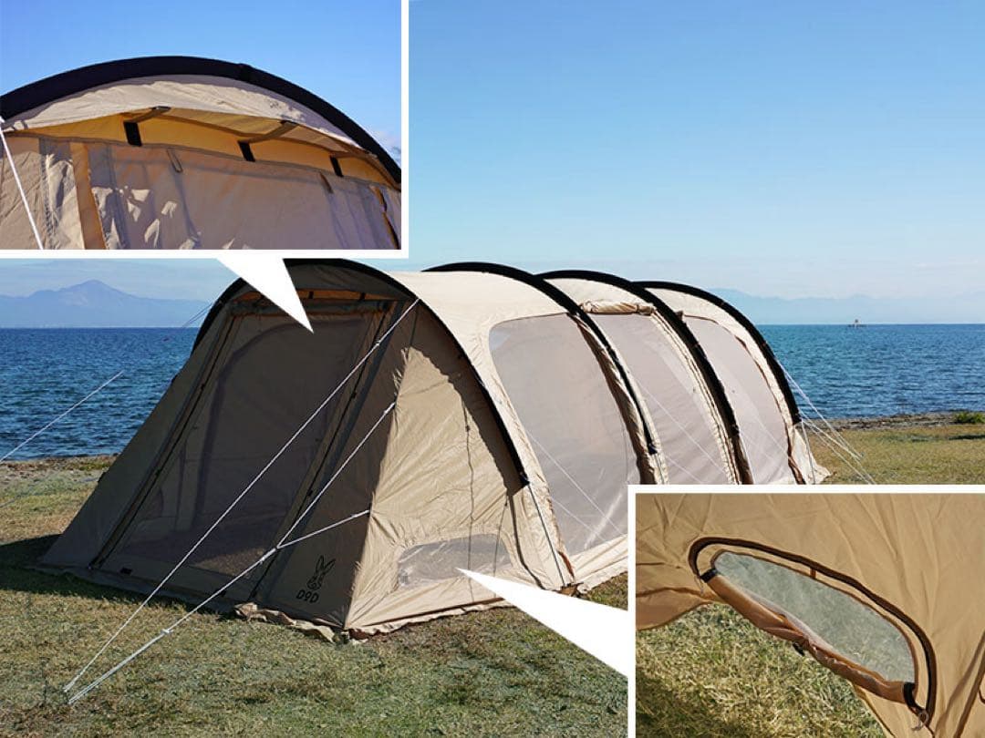 DOD カマボコテント3L タンカラー オプションセット