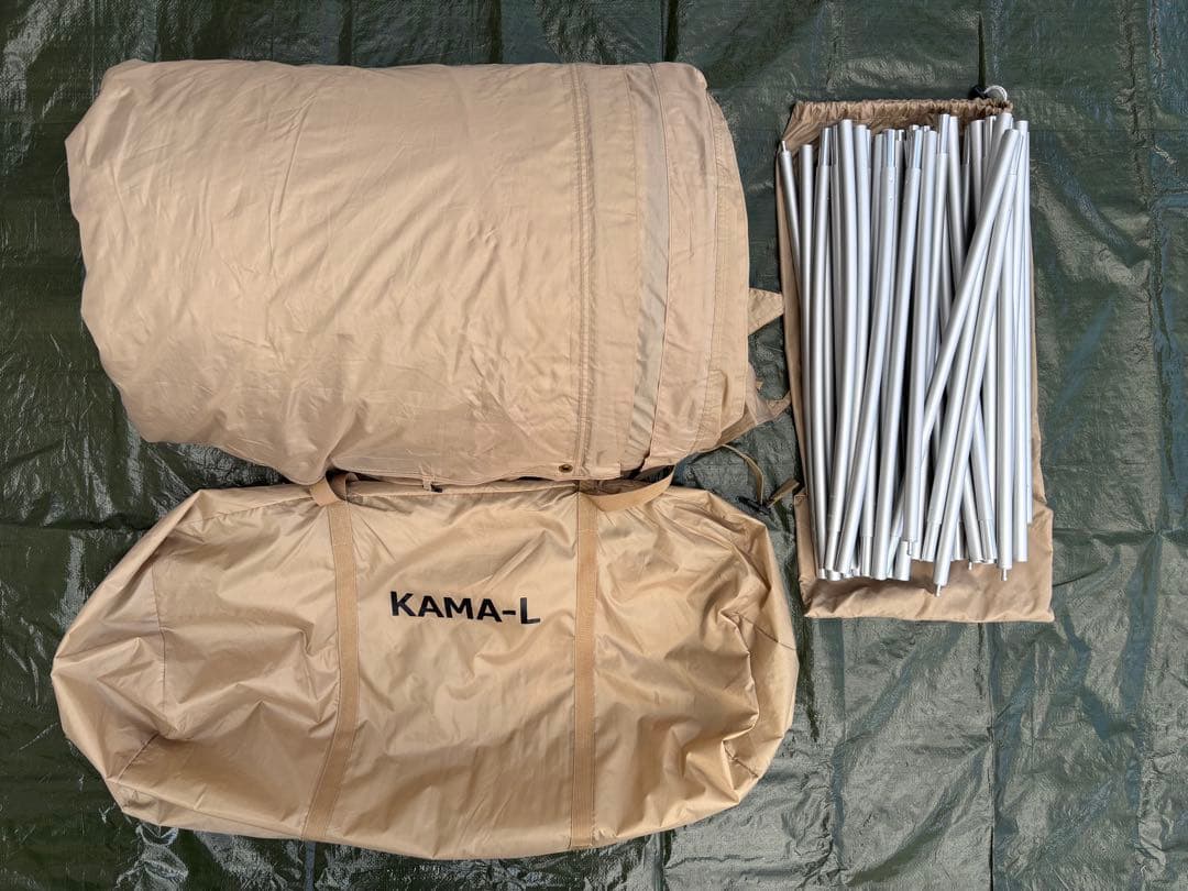 DOD カマボコテント3L タンカラー オプションセット