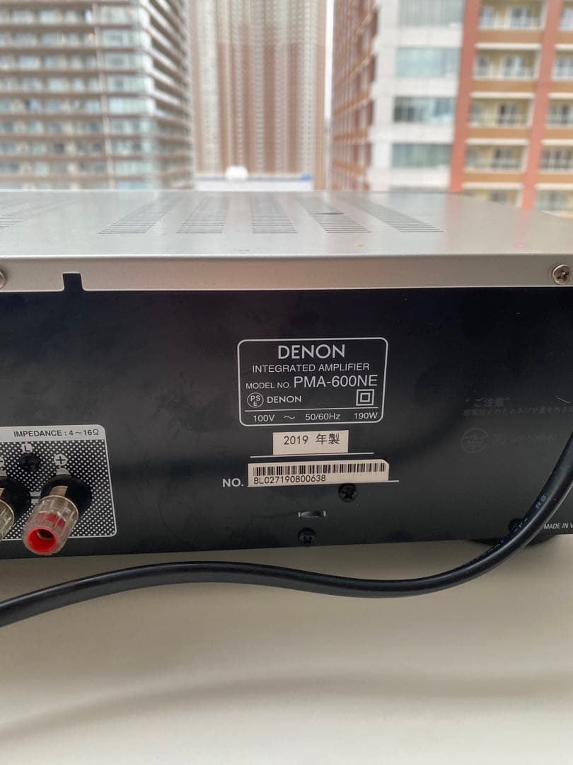DENON PMA-600NE プリメインアンプ 2019年製　ジャンク