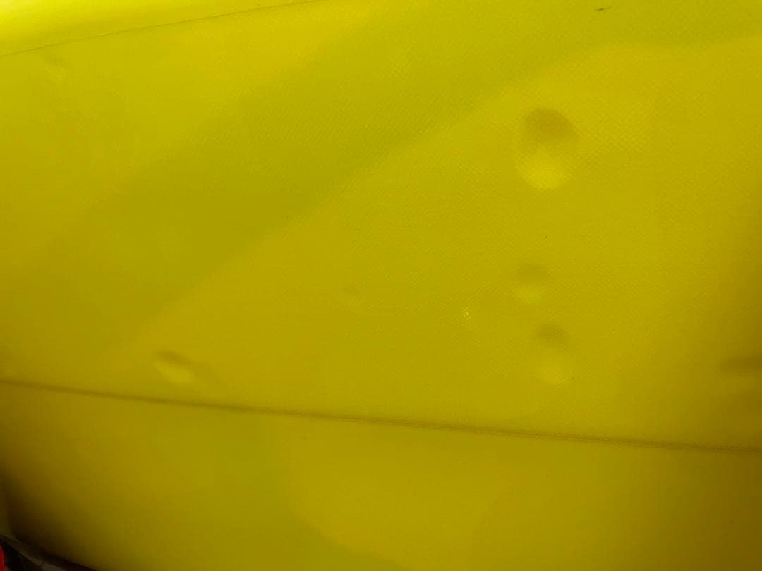 イエローサーフロングボード　THREE WEATHER